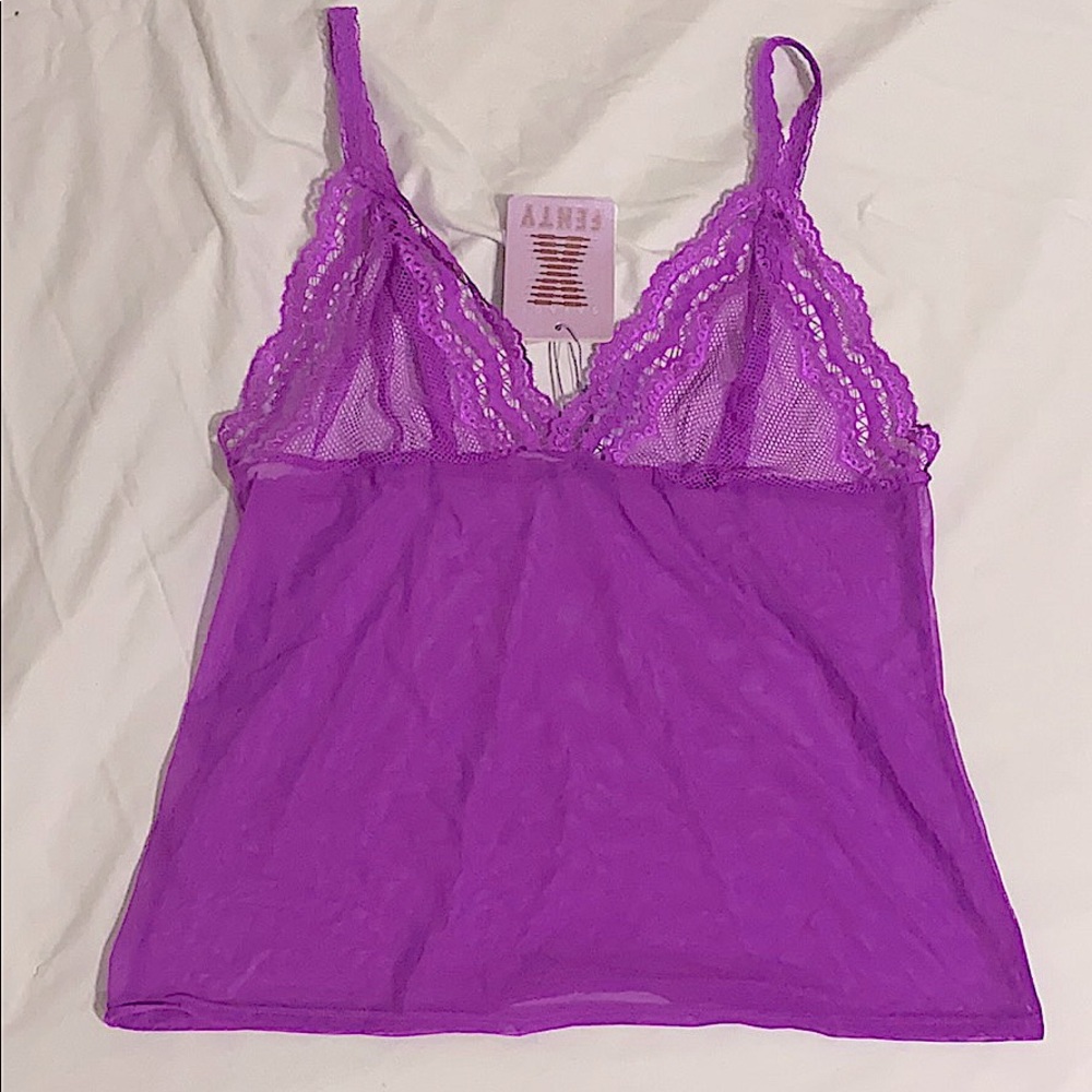 SavagexFenty Mesh/Lace Cami